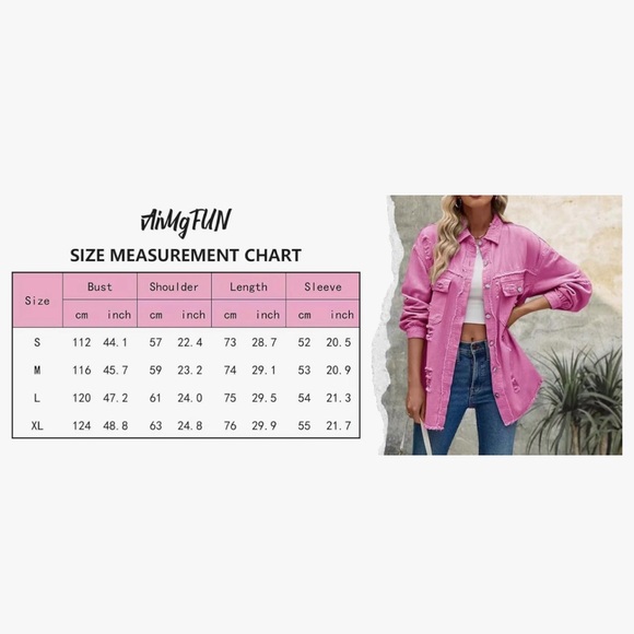 Distressed Denim Jacket - Picture 5 of 5